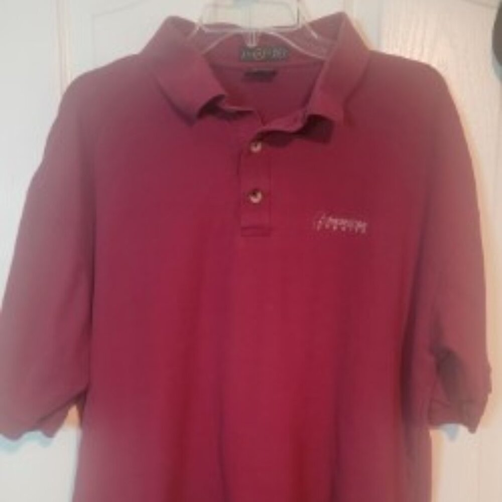 Innovation Sports CTi² Burgundy Polo | AMA Player Brand | Embroidered | XL
